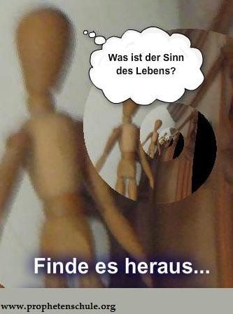 Der wahre Sinn des Lebens ist JESUS_prophetenschule.org