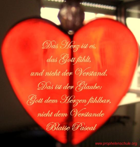 Gott mit dem Herzen fühlbar