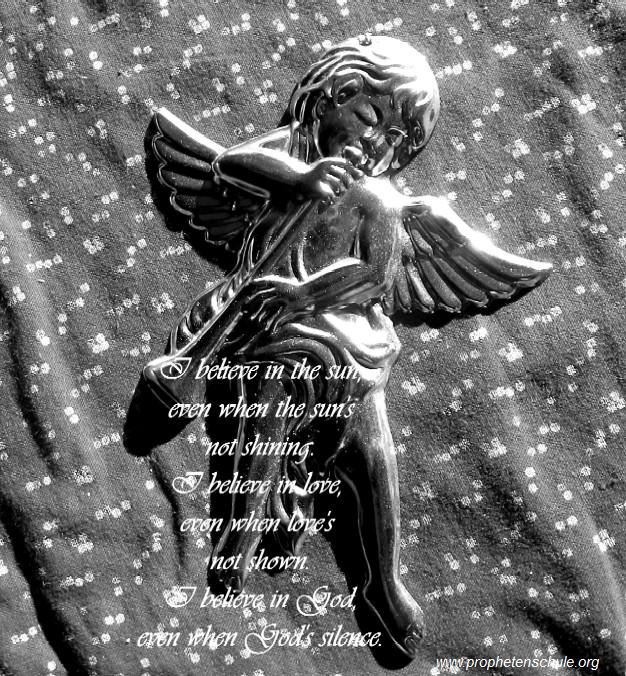 I believe in the sun...