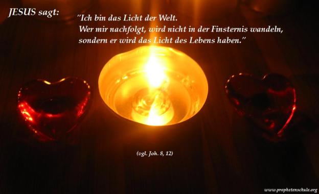 JESUS Ich bin das Licht der Welt