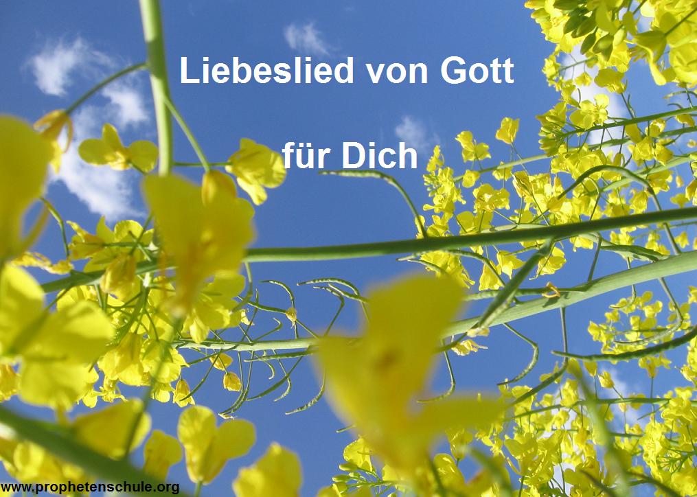 Liebeslied von Gott für Dich