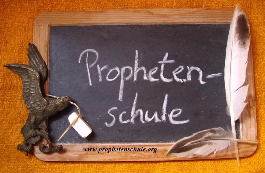 Prophetenschule Kreide Tafel