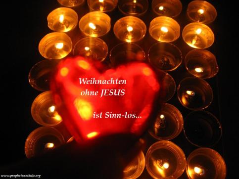 Weihnachten ohne JESUS sinnlos