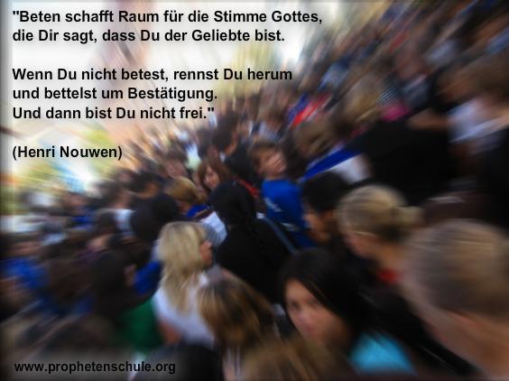 Bestätigung von Gott nicht von Menschen