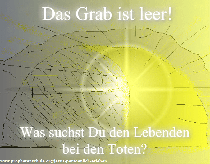 Das Grab ist leer! Ostern Grußkarte_E-Card