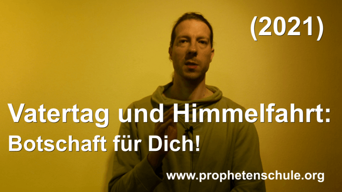 Tobias predigt das Evangelium - Vatertag und Himmelfahrt
Botschaft für Dich! (2021)